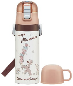 �X�P�[�^�[(Skater) ���� �q���p 2WAY ������ 470ml �R�b�v���� 430ml ������̃W���[�W 25 �j�̎q ���̎q �X�e�����X �ۉ��ۗ� �y�� waterbottle �X�|�[�c�{�g�� �L�b�Y ���ǂ� ���r SKDC4-A
