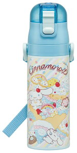 �X�P�[�^�[(Skater) ���� �q���p ������ 470ml �T�����I �V�i�����[�� Fancy Snacks Weets ���̎q �ۗ��p �X�e�����X �y�ʃ^�C�v waterbottle �X�|�[�c�{�g�� �L�b�Y ���ǂ� ���r SDC4-A