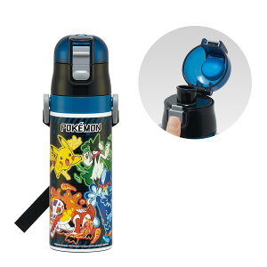 �X�P�[�^�[(Skater) ���� �q���p ������ 470ml �|�P���� 25 �j�̎q �ۗ��p �X�e�����X �y�ʃ^�C�v waterbottle �X�|�[�c�{�g�� �L�b�Y ���ǂ� ���r SDC4-A