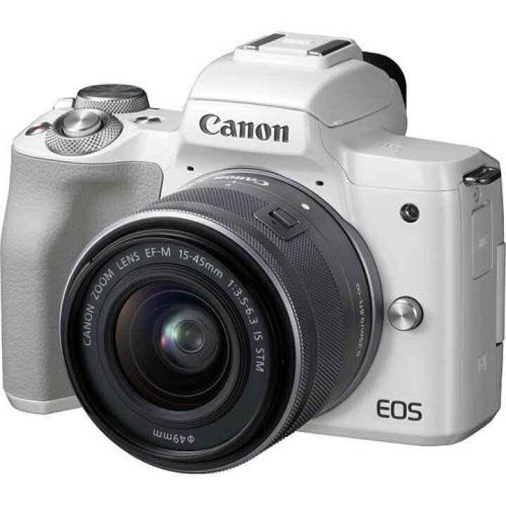 楽天市場】EOS Kiss M EF-M15-45 IS STM レンズキット [ホワイト 