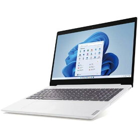 レノボジャパン｜Lenovo ノートパソコン IdeaPad L360i ブリザードホワイト 82HL00B9JP 15.6型 /Windows11 Home /intel Celeron /メモリ：4GB /SSD：256GB /Office HomeandBusiness /2021年10月モデル