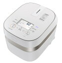 東芝 TOSHIBA 海外向け 炊飯器 【220V】50Hz ツーリストモデル IH 日本製 5.5合炊き 1.0L 備長炭かまど本羽窯 RC-DZ10J-W