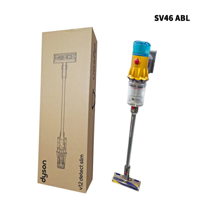 楽天市場】dyson V12 Detect Slim Absolute サイクロン式 SV46 ABL 