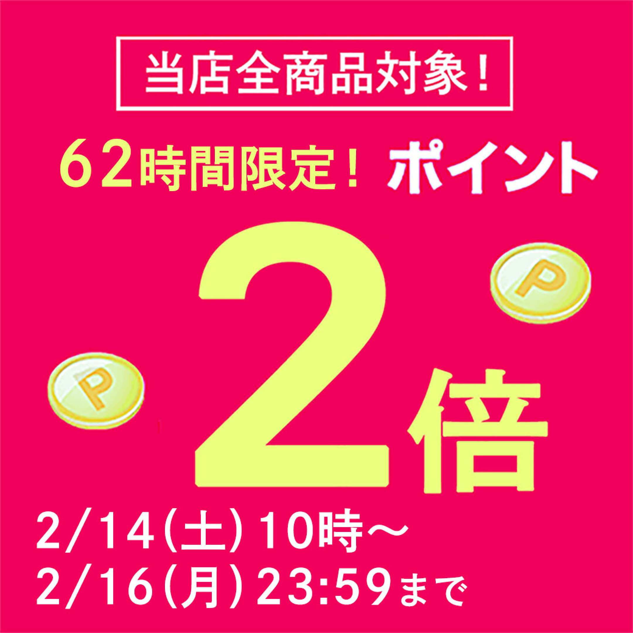 【当店全品ポイント2倍！】2/14(土)10:00～2/16(月)23:59まで