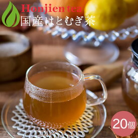 ポイント2倍！国産 はとむぎ茶 6g x 20p （ 120g ティーバッグ ） ほんぢ園 ＜ はと麦茶 おすすめ 国産 100% ペットボトル よりお得！ ティーパック ハト麦茶 ハトムギ ノンカフェイン 【SC】 ＞ ／セ／ ●