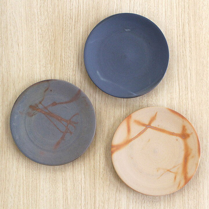楽天市場】和食器 備前焼 陶器 15cm 皿 高木純作 日本製 お皿 丸皿 