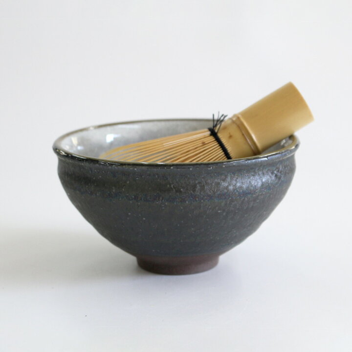 楽天市場】茶道具 抹茶茶碗 美濃焼 天目型 白の洞窟 お茶碗 日本製 