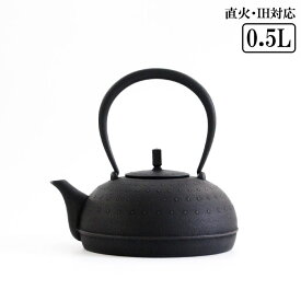 南部鉄瓶 南部鉄器 日本製 Sayu小 0.5L IH対応 空間鋳造 直火 やかん ケトル kettle 軽量 軽め おしゃれ 可愛い モダン シンプル 鉄分補給 白湯 貧血 貧血予防 （z）【別倉庫発送】 送料無料
