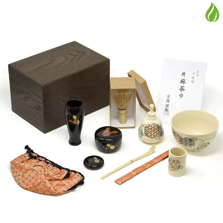 楽天市場】茶道具 茶箱 セット 花点前13点セット2 【いちご赤】 春の 