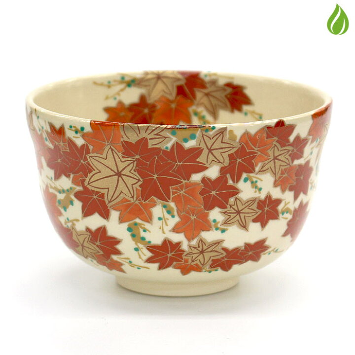 茶道具茶碗桜紅葉秋 - 茶碗 