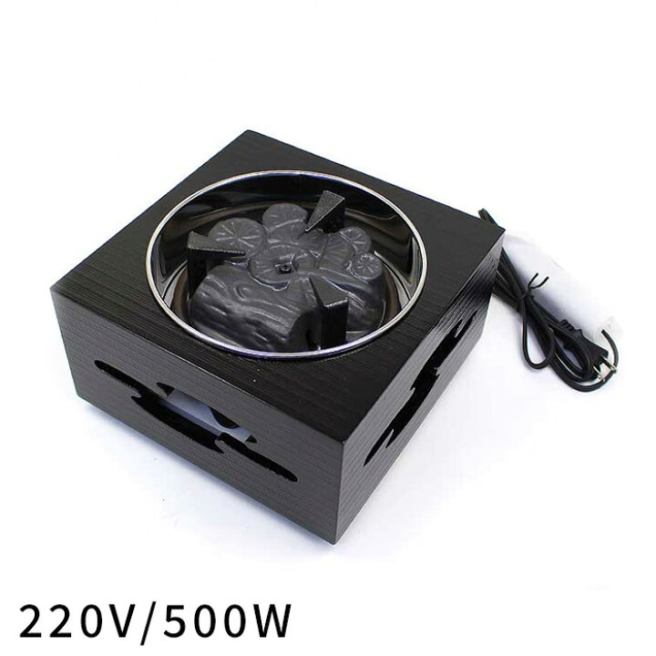 楽天市場】茶道具 電熱器 万能箱風炉 220V / 500W 海外電圧対応 （YU 