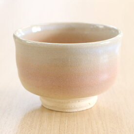 茶道具 抹茶茶碗 萩焼 楽型 小茶碗 日本製 萩 抹茶碗 抹茶椀 茶わん 茶道 泉流山窯 器 和食器 （z）