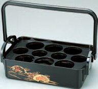 ビール運び　手提げ付き　万能ボックス　10本用/扇　ABS樹脂製品
