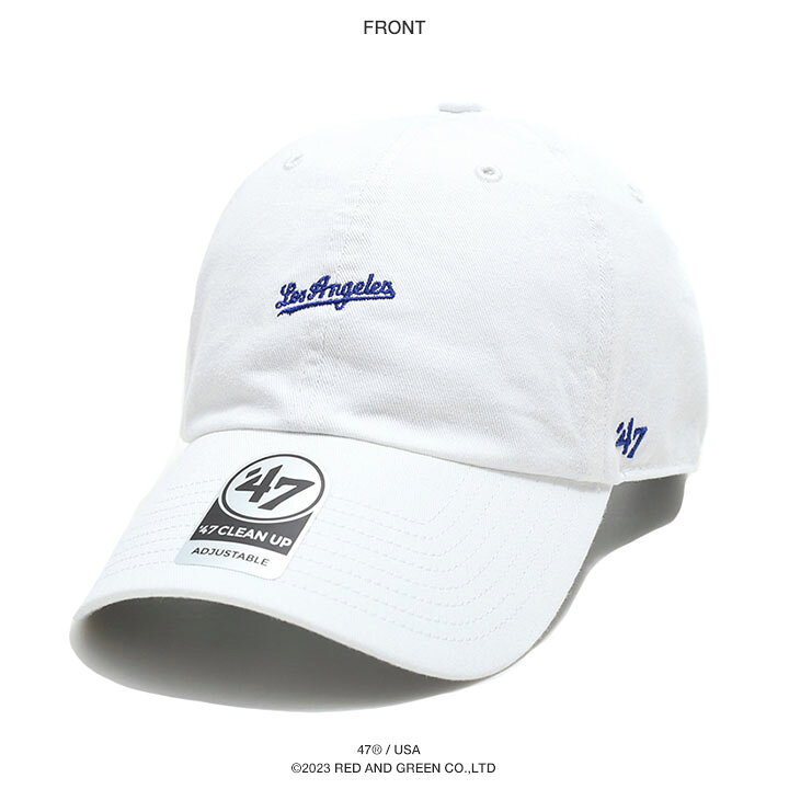 楽天市場】ドジャース 公式 LA キャップ 白 コーデ 47 ローキャップ 