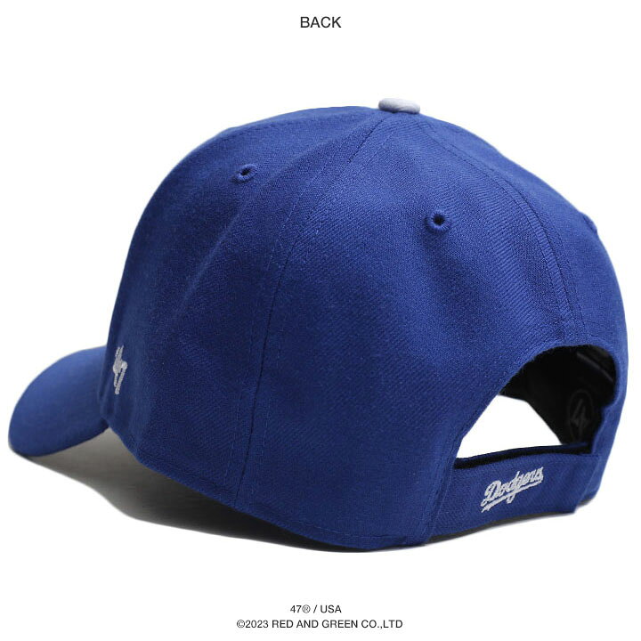 楽天市場】ドジャース 公式 LA キャップ 青 カーキ 黒 コーデ 47 ロー 