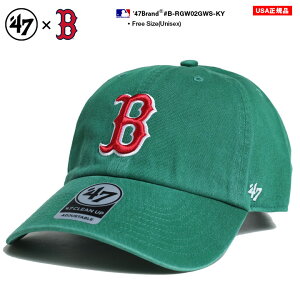 47 Lbv Y tďH~p  傫TCY bh\bNX MLB Red Sox S tH[eBZu CLEAN UP 47brand Xq cap [Lbv  x[X{[Lbv AJW gc bn qbvzb