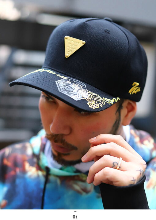 楽天市場 7union キャップ メンズ レディース 春夏秋冬用 黒 セブンユニオン 帽子 Cap 深め スナップバックキャップ おしゃれ かっこいい 派手 総柄 ゴールドプレート 金刺繍 大人 刺繍 アメカジ サーフ ゴルフ B系 ヒップホップ ファッション ストリート系 ハイ
