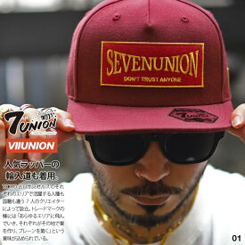 7union キャップ メンズ 春夏秋冬用 全3色 大きいサイズ セブンユニオン 帽子 cap 深め フラットバイザー スナップバックキャップ 刺繍 高級感 ワッペン アメカジ サーフ ゴルフ スケボー b系 ヒップホップ ファッション ストリート系 ハイ ブランド 2024春夏 新作 NGY-115