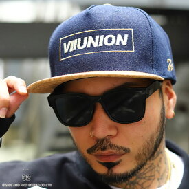 7union キャップ メンズ 春夏秋冬用 全2色 セブンユニオン 公式 帽子 cap 深め フラットバイザー スナップバックキャップ おしゃれ コルク デニム ボックスロゴ アメカジ 刺繍 スケボー b系 ヒップホップ ファッション ストリート系 ハイ ブランド NNW-101