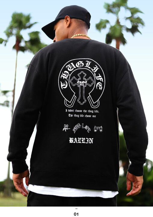 楽天市場】ACE FLAG トレーナー 長袖 スウェット 裏パイル メンズ 黒 