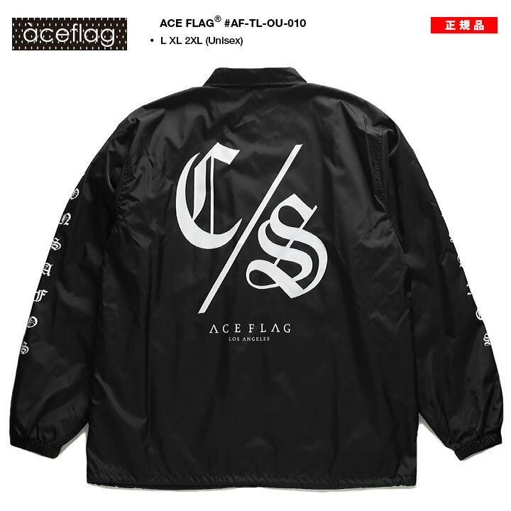 楽天市場】【65%OFF】ACE FLAG アウター 長袖 コーチジャケット 