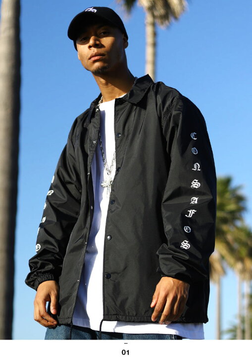 楽天市場】ACE FLAG アウター 長袖 コーチジャケット ナイロン