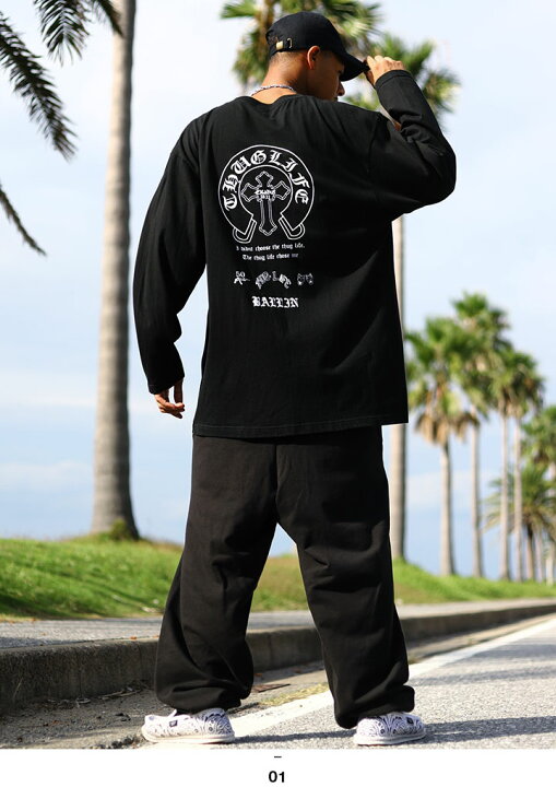 楽天市場】ACE FLAG 上下セット 長袖 ブランド スケボー メンズ 黒 