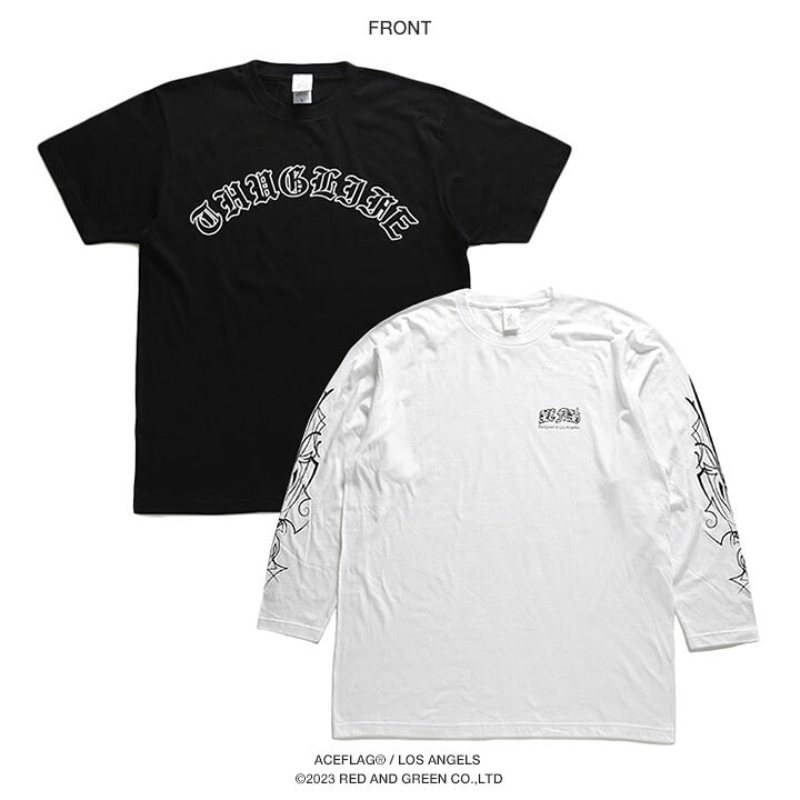 楽天市場】ACE FLAG セットアップ 重ね着 半袖 Tシャツ 長袖 ロンT 