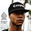 ACEFLAG キャップ スナップバックキャップ メンズ レディース 春夏秋冬用 黒 エースフラッグ 帽子 cap 深め おしゃれ かっこいい Compton コンプトン ロゴ ロゴ刺繍 b系 ヒップホップ ファッション ダンス ストリート系 ブランド 新作 AF-CA-SB-045