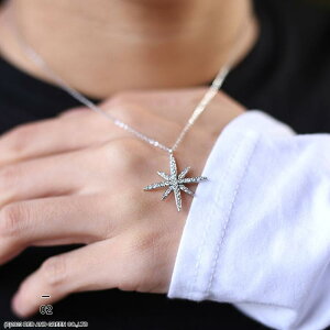 ACEFLAG ネックレス シルバー 45cm エースフラッグ チェーン コンパス 方位磁石 羅針盤 ジルコニア ブリンブリン おしゃれ ラッパー 西海岸 ウエッサイ b系 ヒップホップ ストリート系 AF-NE-BR-121