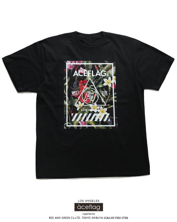 楽天市場】ACEFLAG Tシャツ 半袖 レディース 白 黒 大きいサイズ 