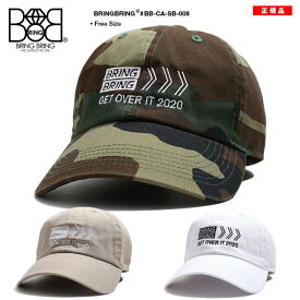 BRINGBRING × NEWHATTAN キャップ ローキャップ メンズ レディース 全3色 ニューハッタン ブリンブリン 帽子 cap 浅め おしゃれ かっこいい ロゴ 刺繍 アメカジ サーフ ゴルフ b系 ヒップホップ ファッション ダンス ストリート系 ブランド BB-CA-SB-008