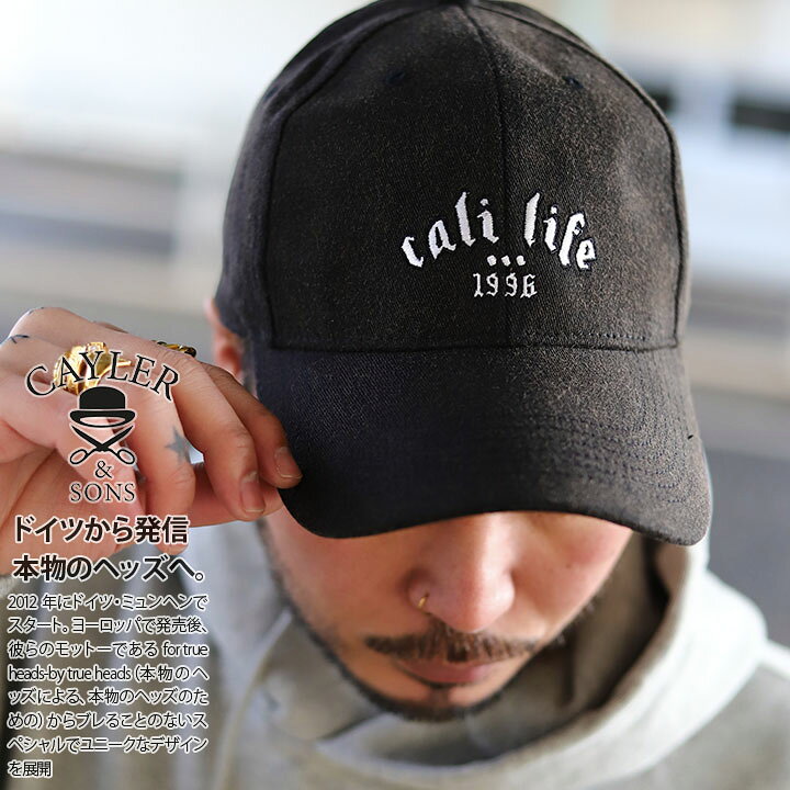 楽天市場 Cayler Sons キャップ メンズ レディース 春夏秋冬用 ブラック 黒 ケイラーアンドサンズ 帽子 ローキャップ 浅め ベースボールキャップ おしゃれ かっこいい シンプル Cali Life ピグメント染め B系 ヒップホップ ファッション ダンス ストリート系 ブランド 21