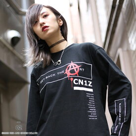 ブラックスラム バイ クラブノイズ BLACK SLAM by clubno1z ロンT ロングスリーブTシャツ メンズ レディース 白 黒 b系 ヒップホップ ストリート系 ファッション 服 大きいサイズ ダンス ギフト BS-TL-LT-001