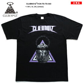 CLUB NO1Z Tシャツ 半袖 メンズ レディース 黒 大きいサイズ クラブノイズ シンプル ビッグシルエット ツアーロゴ ツタンカーメン 十字架 b系 ヒップホップ ファッション ストリート系 ハイ ブランド 服 CN-TS-TS-043