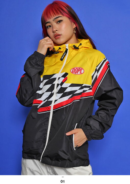 楽天市場】【90%OFF】DOPE アウター フーディ パーカー 長袖 ブルゾン 