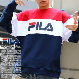 楽天市場 Fila トレーナー メンズファッション の通販