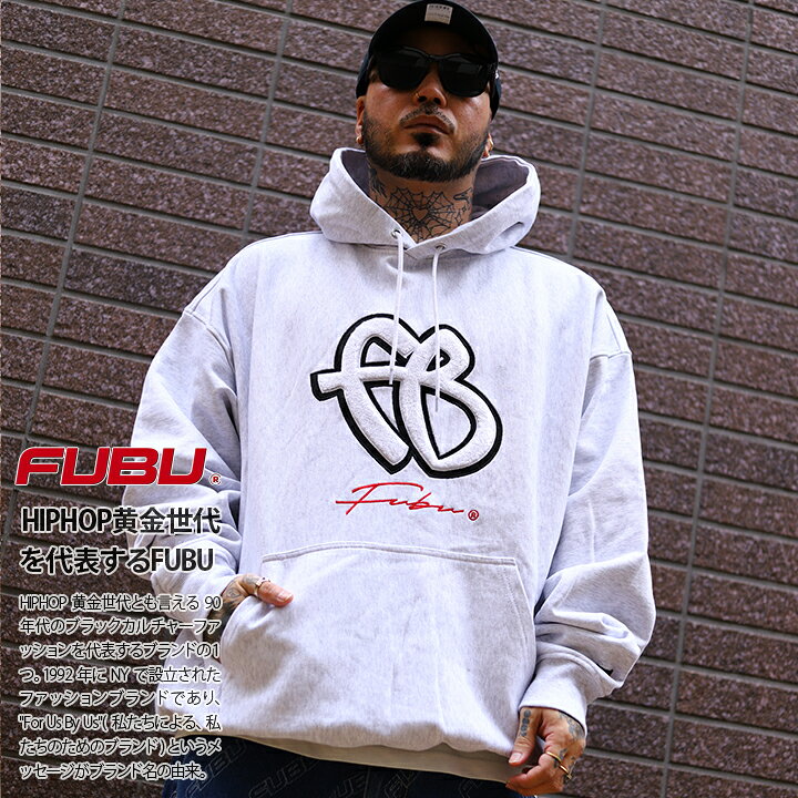 楽天市場】残り僅か【20%OFF】FUBU パーカー ブランド フーディ 長袖  