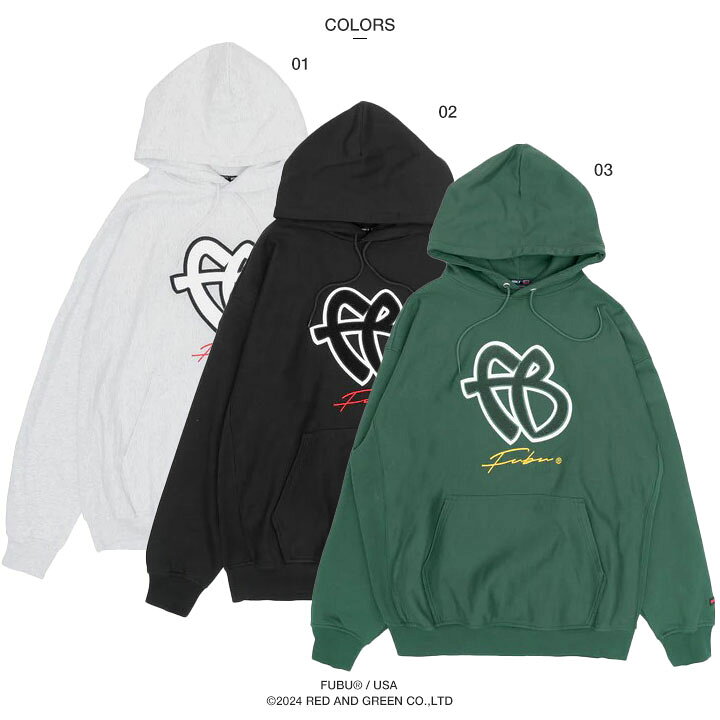 楽天市場】【20%OFF】FUBU パーカー ブランド フーディ 長袖 