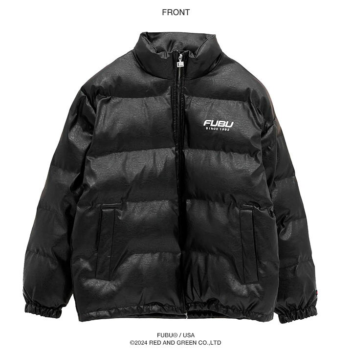 楽天市場】ラスト1点【20%OFF】FUBU アウター 長袖 レザージャケット  