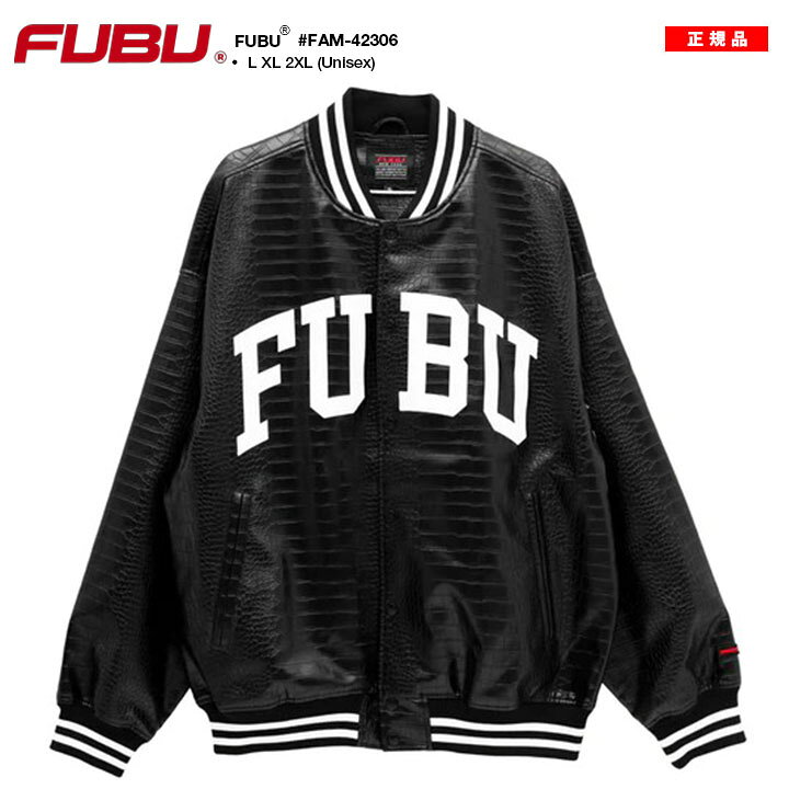 楽天市場】ラスト1点【20%OFF】FUBU アウター 長袖 スタジャン 