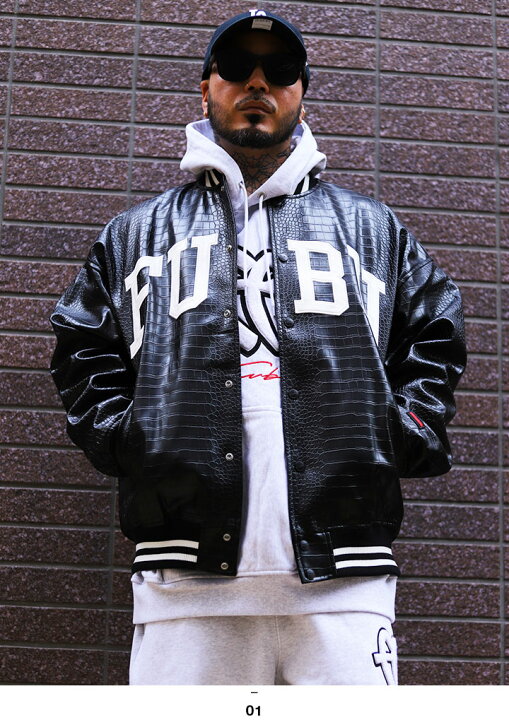 楽天市場】ラスト1点【20%OFF】FUBU アウター 長袖 スタジャン  