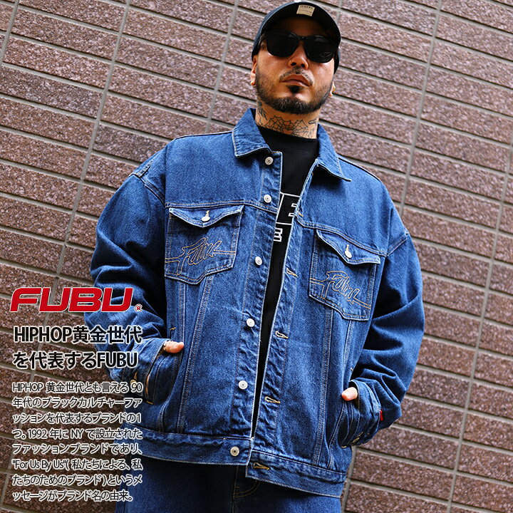 楽天市場】残り僅か【20%OFF】FUBU アウター 長袖 Gジャン デニム 