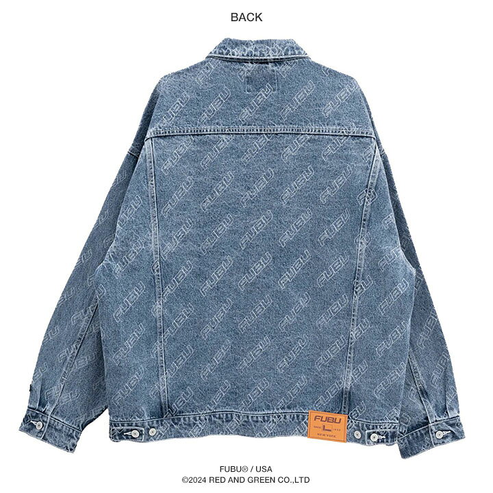 楽天市場】FUBU アウター 長袖 Gジャン デニムジャケット ブルゾン 