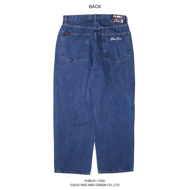 楽天市場】FUBU デニム ジーンズ メンズ 春夏秋冬用 全2色 大きい 
