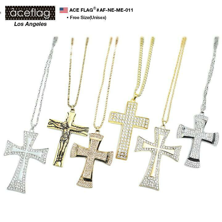 楽天市場 Aceflag ネックレス メンズ レディース 春夏秋冬用 ゴールド シルバー 60 70cm エースフラッグ チェーン ブリンブリン ペンダント キリスト クロス 十字架 かっこいい おしゃれ ラッパー B系 ヒップホップ ストリート系 ファッション ブランド ギフト Af Ne Me