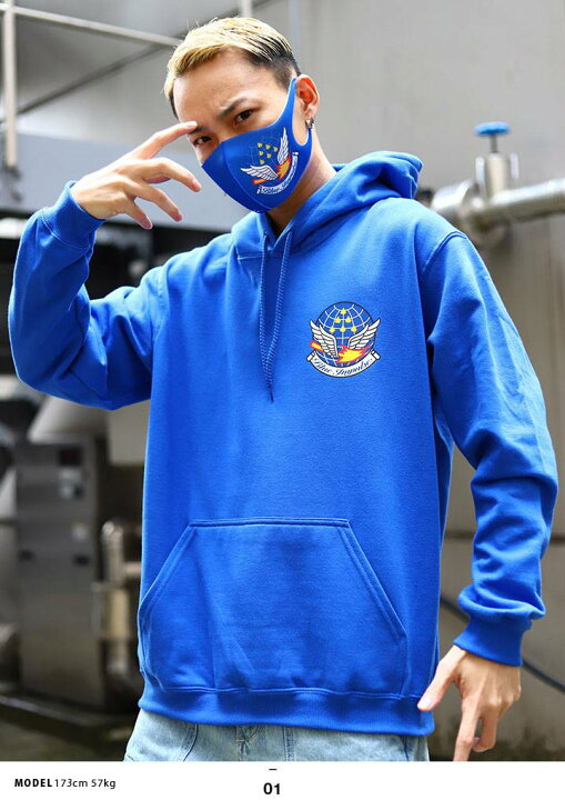 楽天市場】パーカー 自衛隊 グッズ ブルーインパルス エンブレム 長袖 
