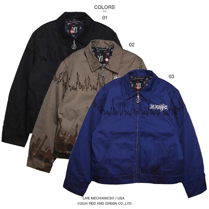 楽天市場】【40%OFF】LIVE MECHANICS アウター 長袖 中綿 ジャケット 