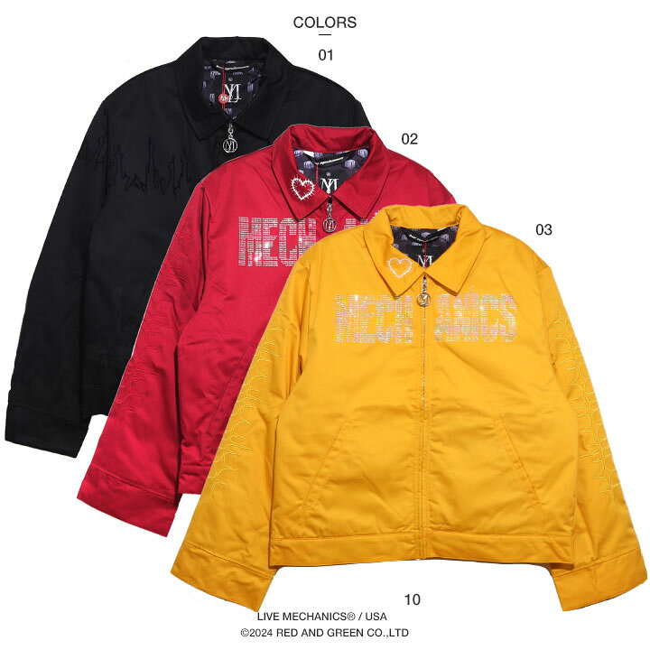 楽天市場】【30%OFF】LIVE MECHANICS アウター 長袖 中綿 ジャケット  