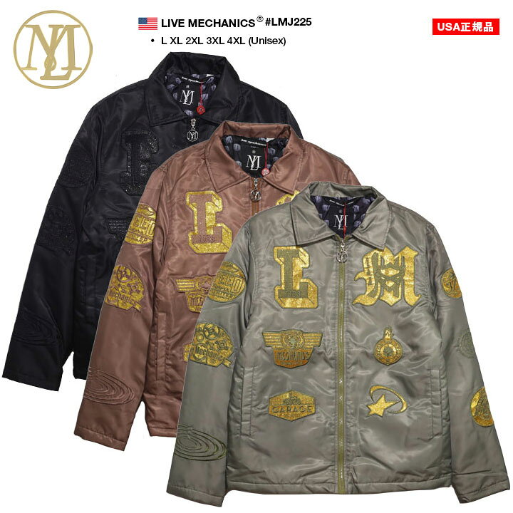 楽天市場】【30%OFF】LIVE MECHANICS アウター 長袖 中綿 ジャケット  